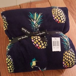 Brand new Vera Bradley  pineapple throw.